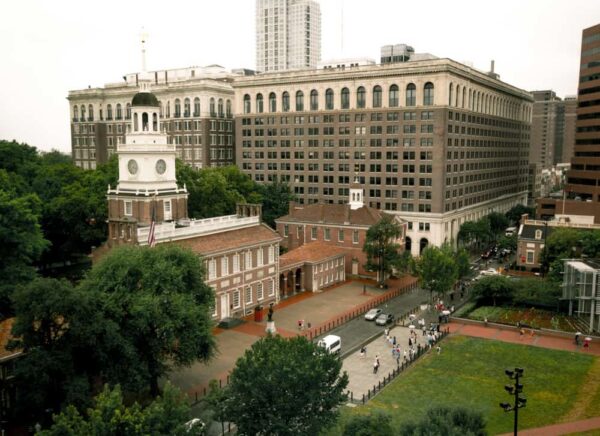 Visiting Independence Hall in Philadelphia, Pennsylvania