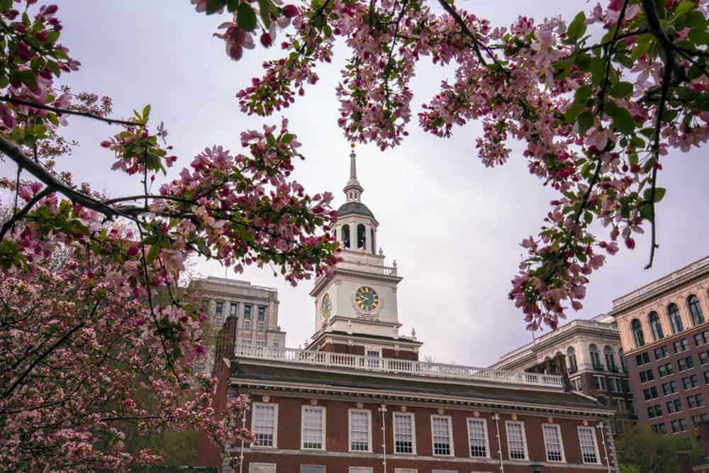 Independence Hall in Philadelphia, PA