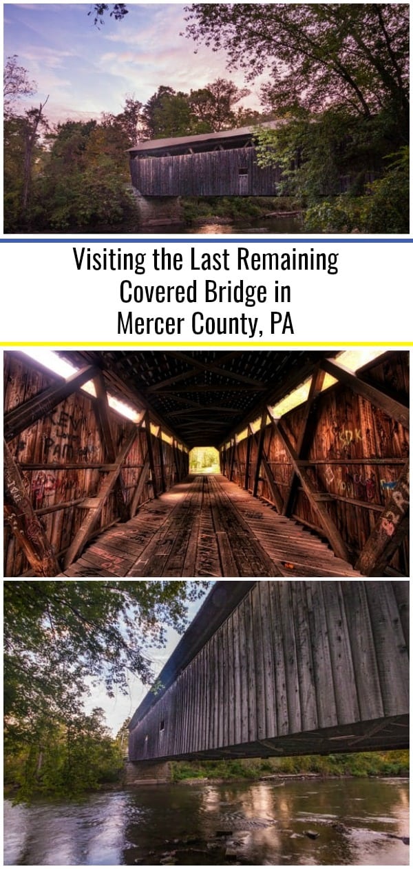 Visiting the Last Remaining Covered Bridge in Mercer County 