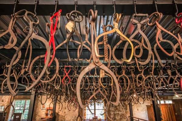 Displays at the Antique Ice Tools Museum in West Chester, Pennsylvania.