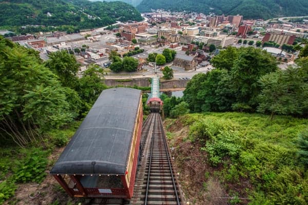Johnstown, Pennsylvania, from the Johnstown Inclined Plane