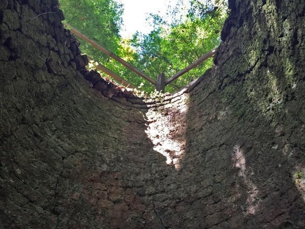 Limekiln in McConnells Mill State Park in Lawrence County, PA