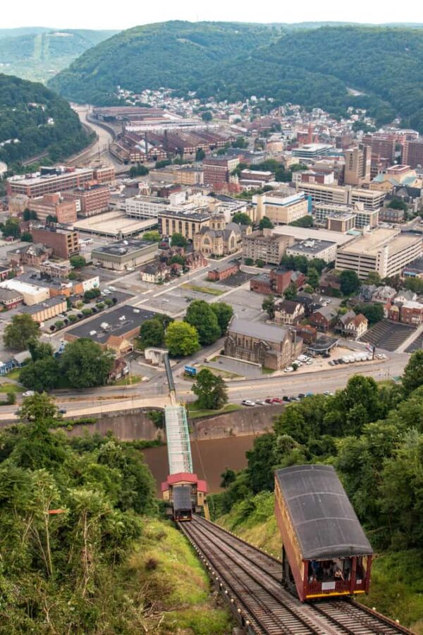 Riding the Beautiful and Historic Johnstown Inclined Plane - Uncovering PA