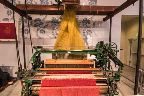 Jacquard Loom at the National Museum of Industrial History in Bethlehem, PA