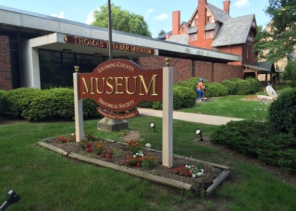 The Taber Museum is a great place to learn more about the history of Lycoming County, PA.