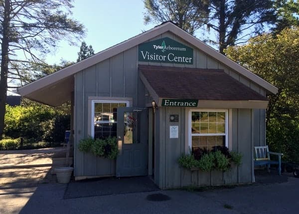 Visiting Tyler Arboretum in Media, Pennsylvania.