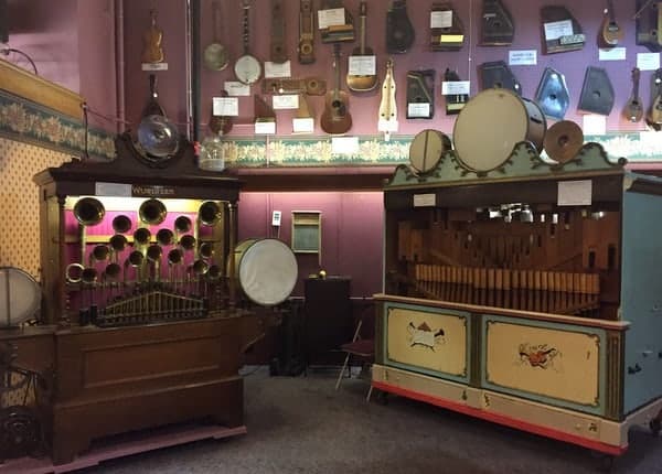 Things to do in Venango County PA: The DeBence Antique Music World in Franklin, Pennsylvania.