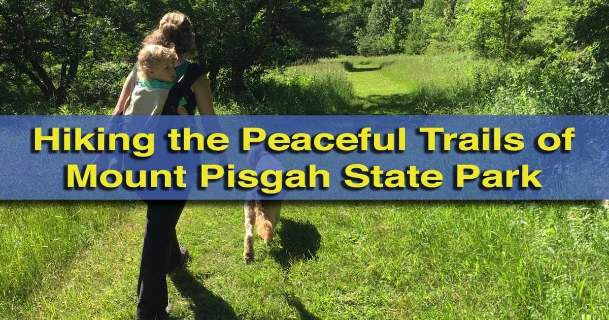 Hiking in Mount Pisgah State Park in Bradford County, Pennsylvania