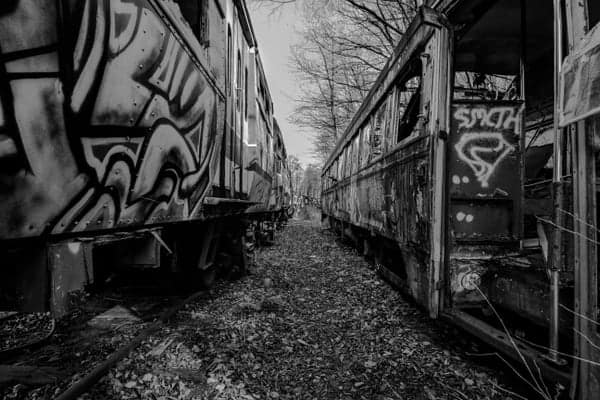 Touring the Abandoned Trolley Graveyard in PA