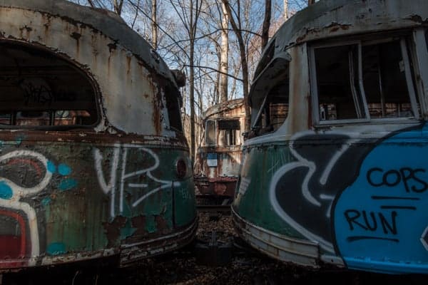 Vintage Electric Streetcar Company near Johnstown, PA