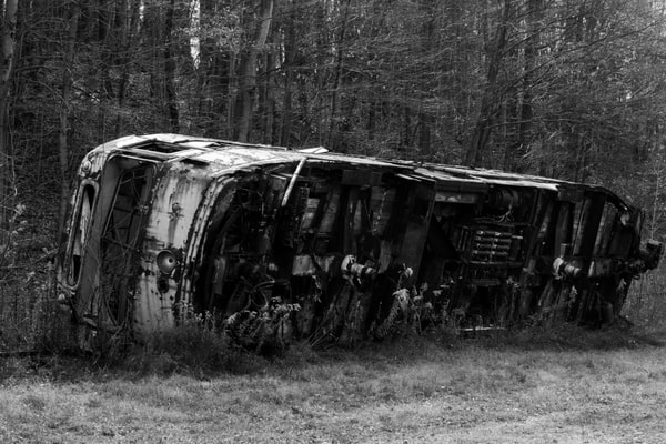 Touring the Abandoned Trolley Graveyard in Somerset County, Pennsylvania