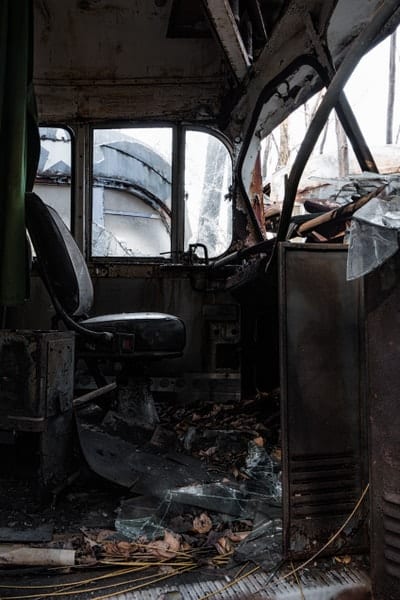 Inside the Abandoned Trolley Graveyard