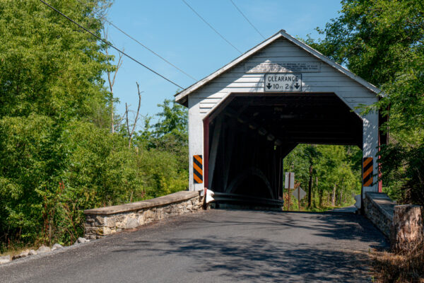 Hassenplug Covered Bridge in Mifflinburg PA