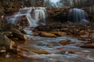 How to get to Paint Falls and Little Paint Falls near Windber, Pennsylvania