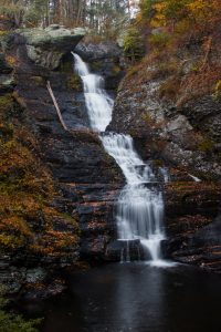 Raymondskill Falls in the Poconos.