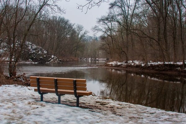 Tyler State Park bietet tolle Wandermöglichkeiten in der Nähe von Philly