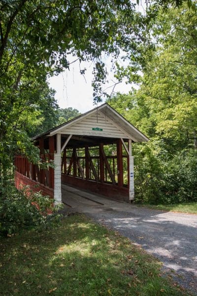 How to get to Fischtner Covered Bridge in Bedford County, Pennsylvania