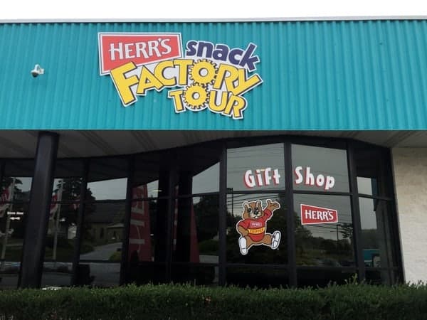 Herr's Factory Tour Visitor Center in Nottingham PA