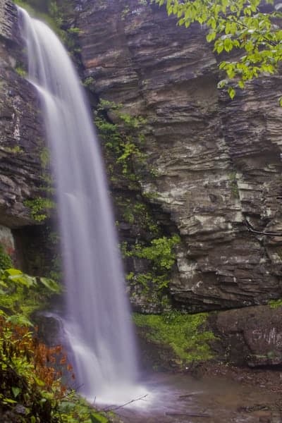 Falling Springs Falls near Pittston, Pennsylvania
