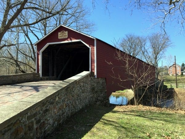 Covered Bridge near Bethlehem Pennsylvania