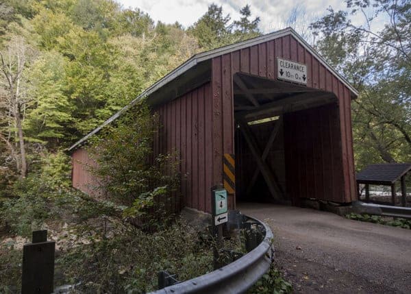 Visiting McConnell's Mill Covered Bridge in Lawrence County, Pennsylvania