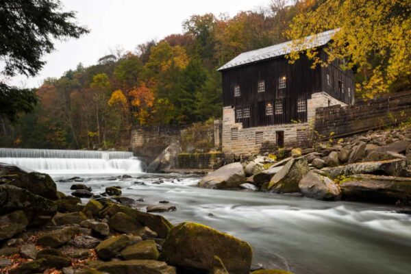 Seeing the old mill and dam are two of the best things to do in McConnells Mill State Park