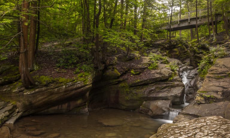 Hiking at Seven Tubs Recreation Area in Wilkes-Barre, PA - UncoveringPA