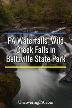 Pennsylvania Waterfalls: Visiting Wild Creek Falls in Beltzville State Park