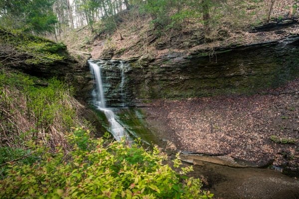 Vattenfall i Pittsburgh: Fall Run Falls