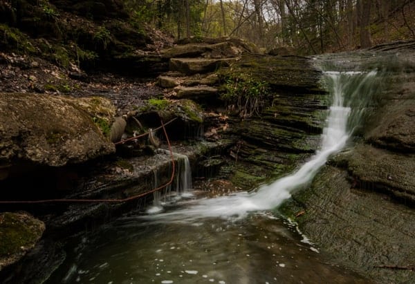 Fall Run Park Waterfalls near Pittsburgh
