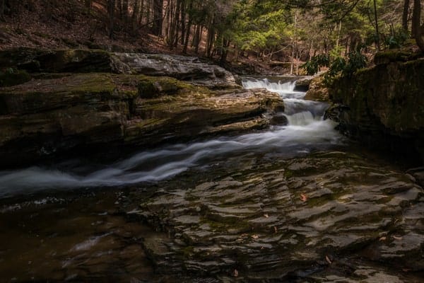 Pennsylvania Waterfalls: How to Get to Rattlesnake Falls in Lackawanna 