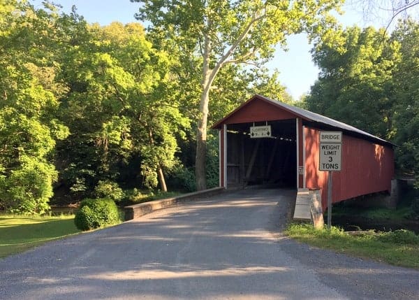 How to get to Witherspoon Covered Bridge in Franklin County, Pennsylvania.