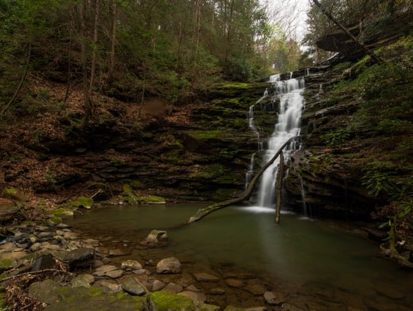 Wasserfälle in der Nähe von Pittsburgh, Pennsylvania: Yoder Falls