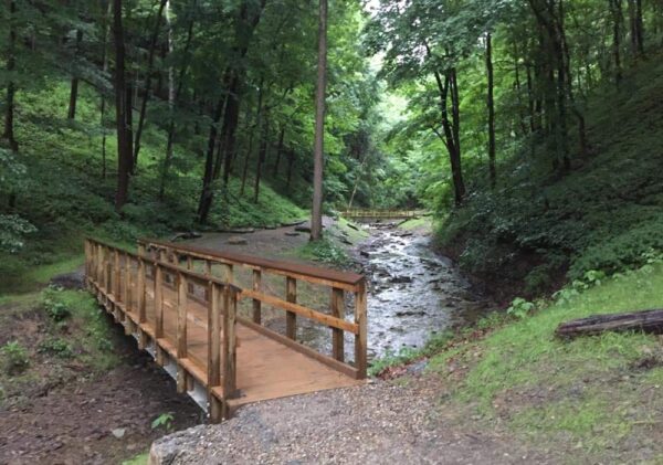 Trails in Fall Run Park, Shaler, PA