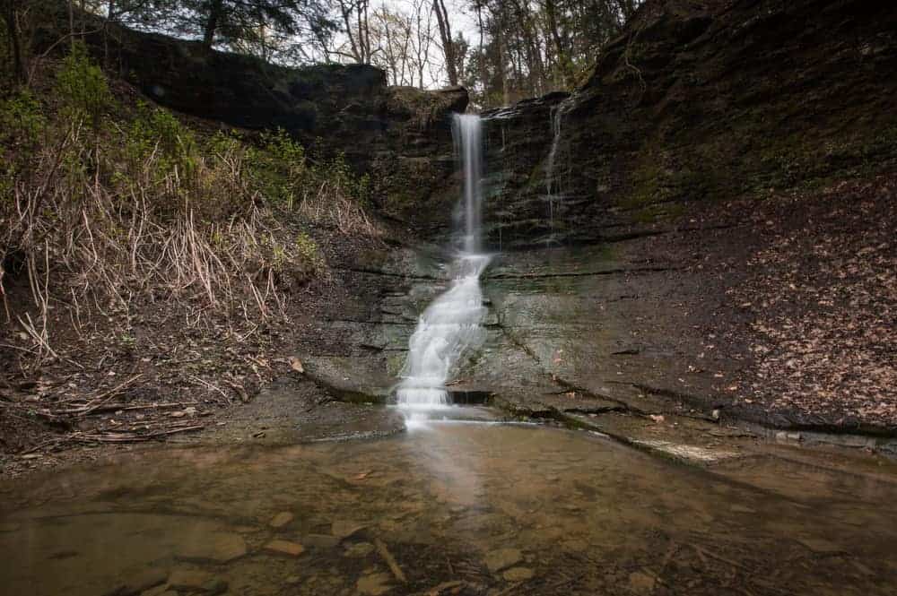 Waterfalls near Pittsburgh: Fall Run Falls in Shaler, PA