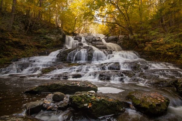 Waterfalls in the Poconos