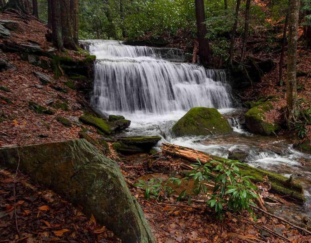 Yost Run Waterfall near State College, Pennsylvania