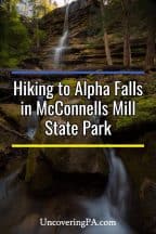 Pennsylvania Waterfalls: Hiking to Alpha Falls in McConnells Mill State Park