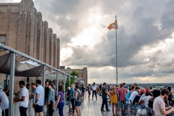 Bok Bar is a great beer garden in Philadelphia, PA