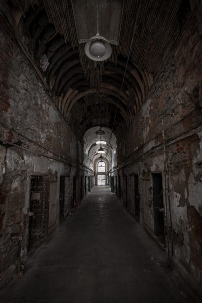 Inside Eastern State Penitentiary in Philly