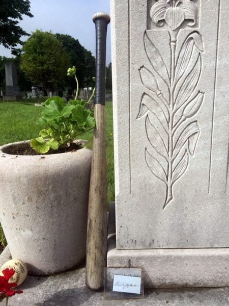 Where is Christy Mathewson buried?