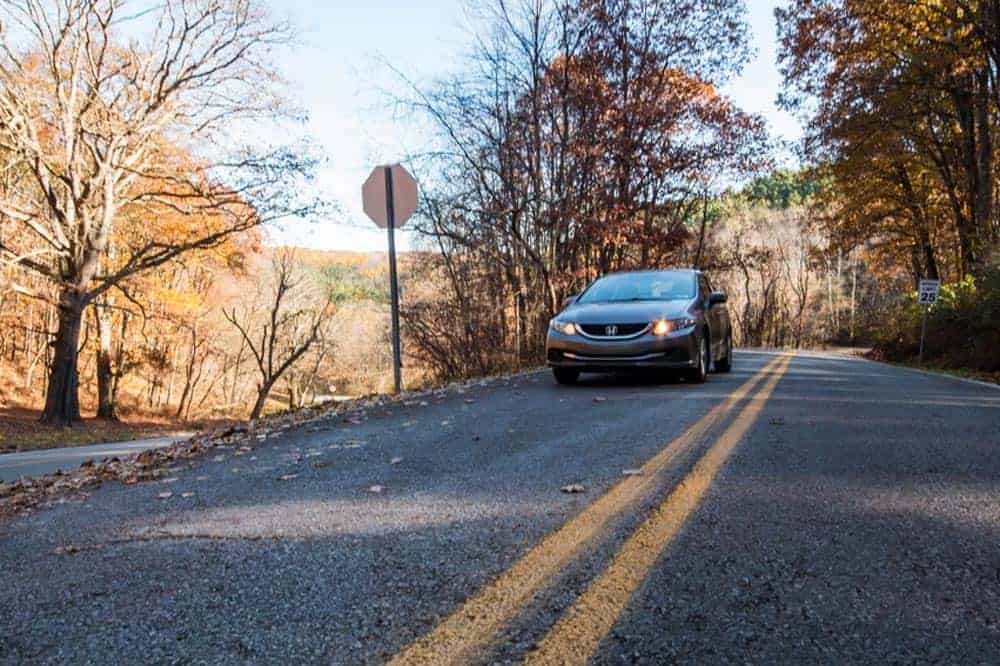 Gravity Hill in Pittsburgh's North Park