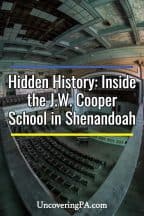 Hidden History: Inside the abandoned J.W. Cooper School in Shenandoah, Pennsylvania