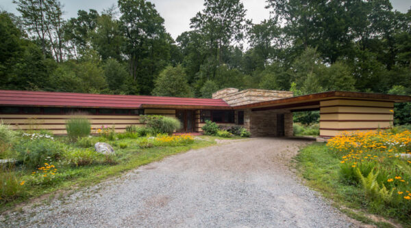 Frank Lloyd Wright's Duncan House at Polymath Park in Pennsylvania