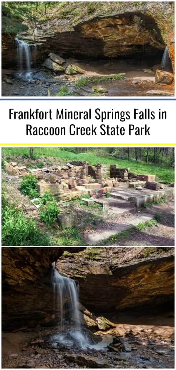 Pennsylvania Waterfalls: Frankfort Mineral Springs Falls in Raccoon