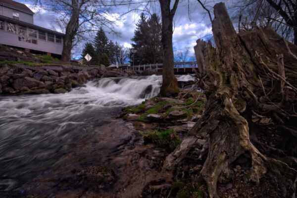 Letort Falls in Carlisle, Pennsylvania