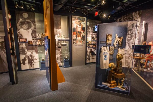 Inside the Penn State All-Sports Museum in State College, Pennsylvania