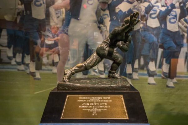 Heisman Trophy at the Penn State All-Sports Museum in Centre County, PA