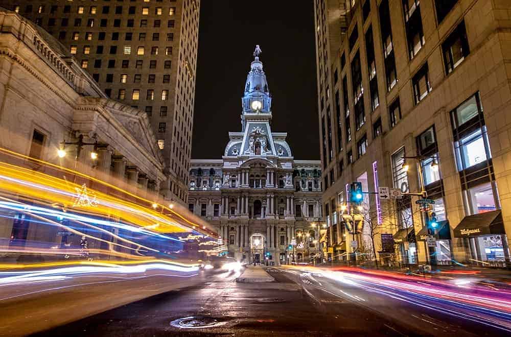 Electric Philadelphia City Hall Print Uncovering PA