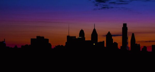 Best places to photography sunset in Philly: Benjamin Franklin Bridge